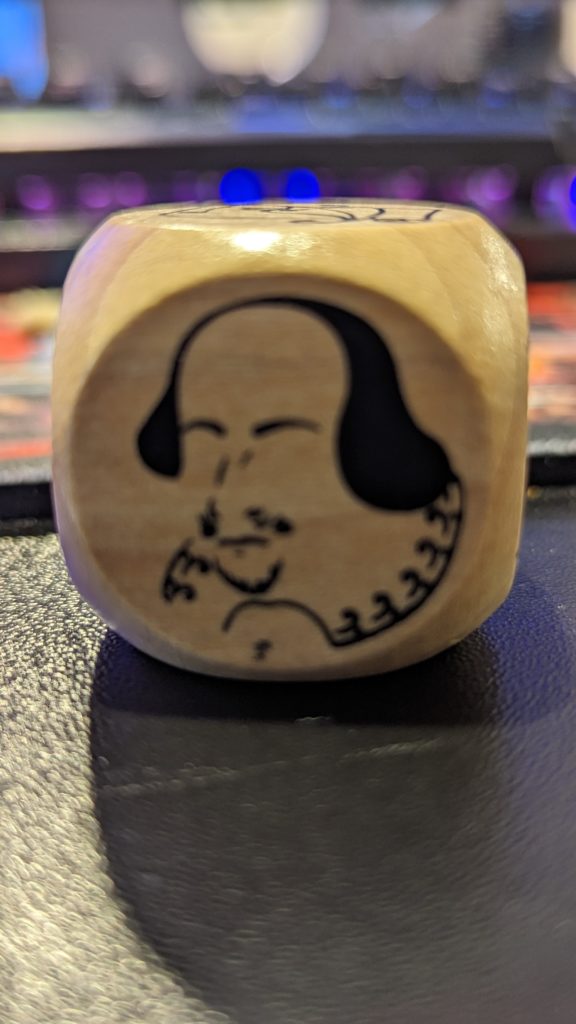 Shakespeare's Plot Device Dice by Upstart Crow Creations