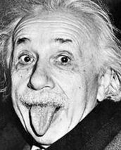 Albert Einstein sticking out his tongue Albert Einstein sticking out his tongue
