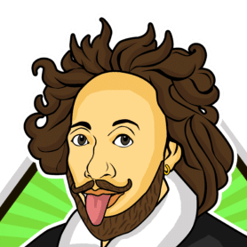 Shakespeare Geek Logo Shakespeare Geek Logo