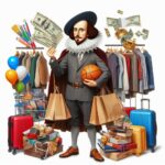 Shakespeare On A Shopping Spree for Shakespeare Geek Merchandise