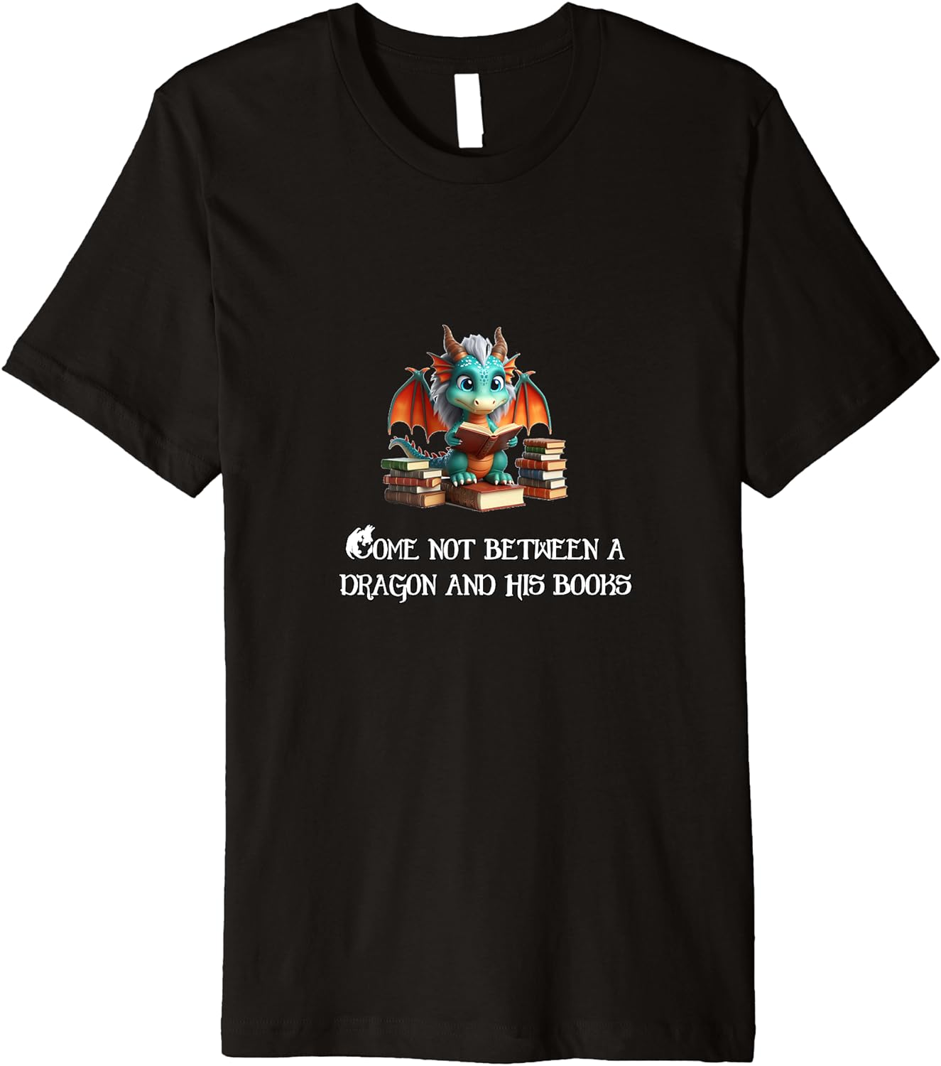 Come Not Between A Dragon And His Books T-Shirt