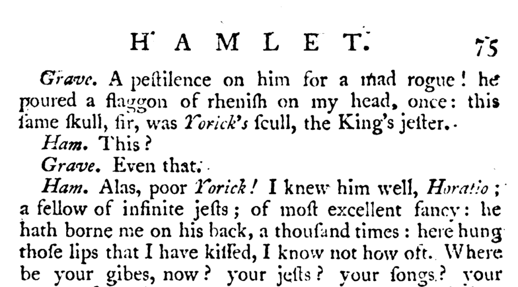 I knew him well, Horatio.